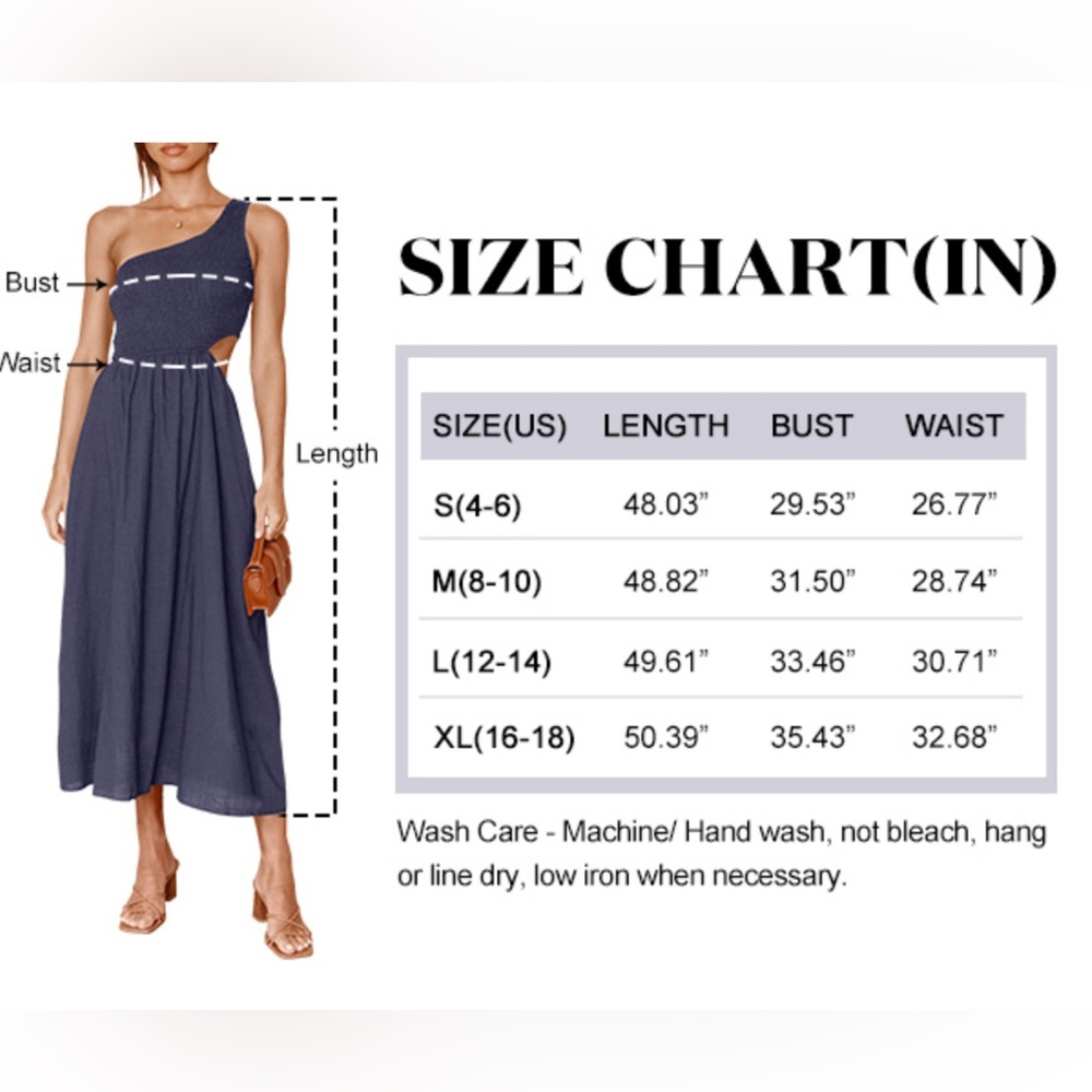 KIRUNDO Sleeveless One Shoulder Smocked Cut-out Maxi Dress in Maroon - Picture 12 of 16